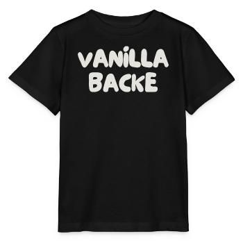 Joue vanille - T-shirt bio MINI CREATOR Stanley/Stella Enfant - noir - Devant - Mikhail (115cm)