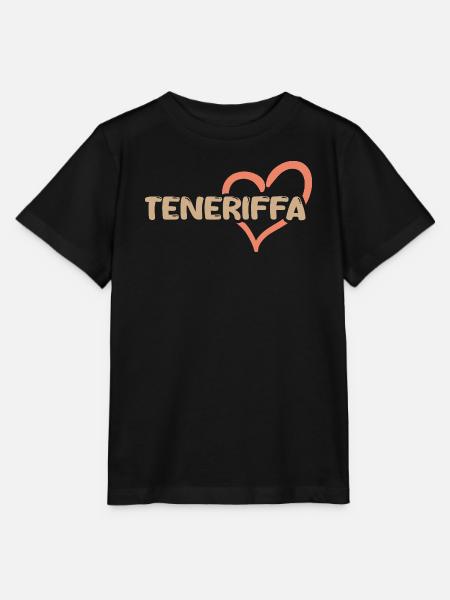 Urlaub Teneriffa - Stanley/Stella Kinder T-Shirt MINI CREATOR  - Schwarz