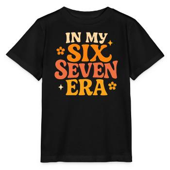 Dans mon mème d’humour italien de la pourriture cervementale de l’ère 67 des Six Sept - T-shirt bio MINI CREATOR Stanley/Stella Enfant - noir - Devant - Mikhail (115cm)