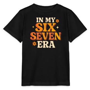 Dans mon mème d’humour italien de la pourriture cervementale de l’ère 67 des Six Sept - T-shirt bio MINI CREATOR Stanley/Stella Enfant - noir - Devant - Mikhail (115cm)