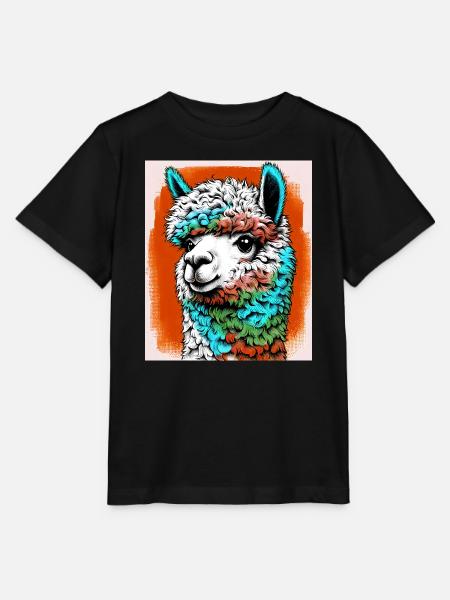 Alpaka - Stanley/Stella Kinder T-Shirt MINI CREATOR - Schwarz