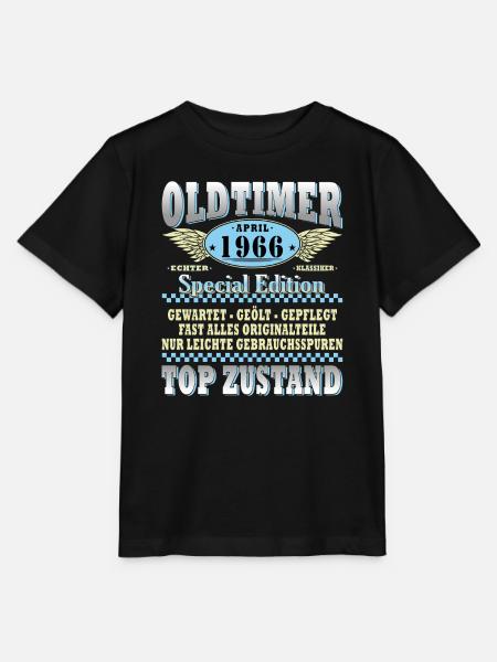 Oldtimer 1966 Spezial Edition - Stanley/Stella Kinder T-Shirt MINI CREATOR - Schwarz