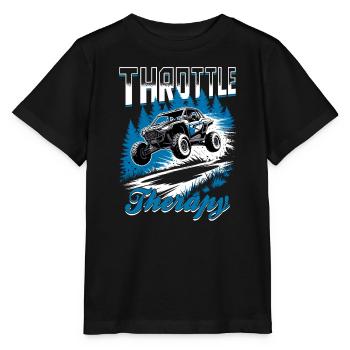 UTV Off Road 4 Wheeler Side by side - Stanley/Stella Kinder T-Shirt MINI CREATOR  - Schwarz - Vorne - Mikhail (115cm)