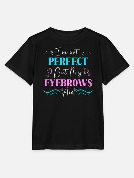 Make-up Microblading Kosmetik Kosmetikerin - Stanley/Stella Kinder T-Shirt MINI CREATOR  - Schwarz