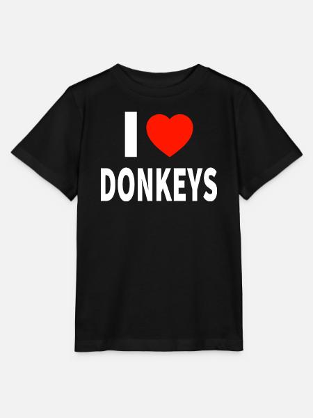 Esel - Stanley/Stella Kinder T-Shirt MINI CREATOR  - Schwarz