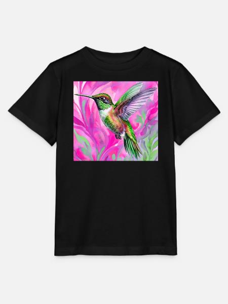 Kolibri - Stanley/Stella Kinder T-Shirt MINI CREATOR - Schwarz