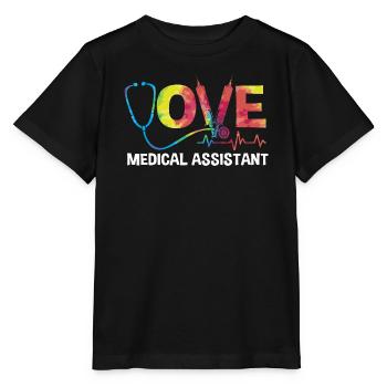 Medizin Mediziner MFA - Stanley/Stella Kinder T-Shirt MINI CREATOR  - Schwarz - Vorne - Mikhail (115cm)