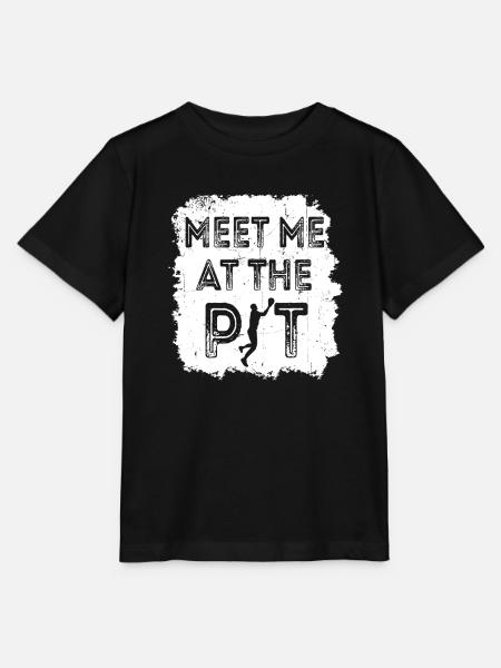 Triff mich im Dot - Stanley/Stella Kinder T-Shirt MINI CREATOR  - Schwarz