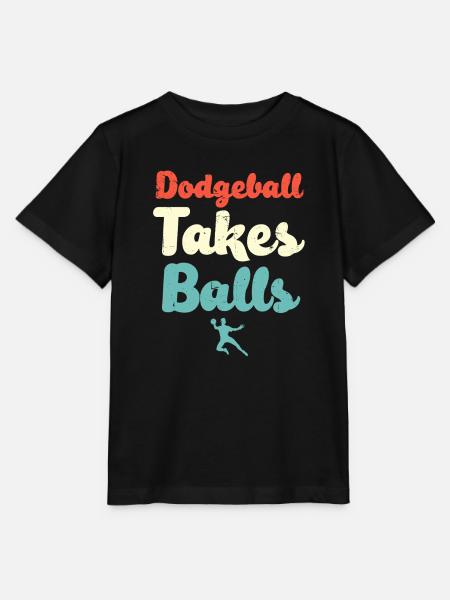 Völkerball braucht Bälle - Stanley/Stella Kinder T-Shirt MINI CREATOR - Schwarz
