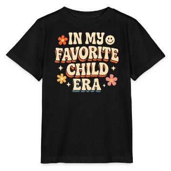 In My Favorite Child Era Daughter Families Humor - Stanley/Stella MINI CREATOR Kids’ T-Shirt - black - Front - Mikhail (115cm)