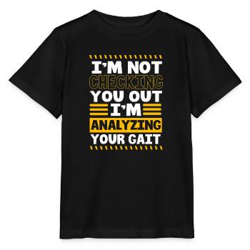 Physiotherapy Physiotherapy Physiotherapist - Stanley/Stella MINI CREATOR Kids’ T-Shirt - black - Front - Mikhail (115cm)