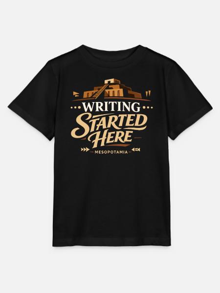 Altes Mesopotamien, Sumerisches - Stanley/Stella Kinder T-Shirt MINI CREATOR  - Schwarz