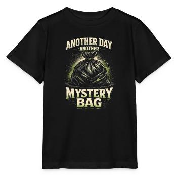 Daily Surprise Pack | Garbage Collection, Humor - Stanley/Stella MINI CREATOR Kids’ T-Shirt - black - Front - Mikhail (115cm)