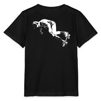 Skater - Stanley/Stella MINI CREATOR Kids’ T-Shirt - black - Front - Mikhail (115cm)