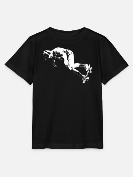 Skater - Stanley/Stella Kinder T-Shirt MINI CREATOR - Schwarz