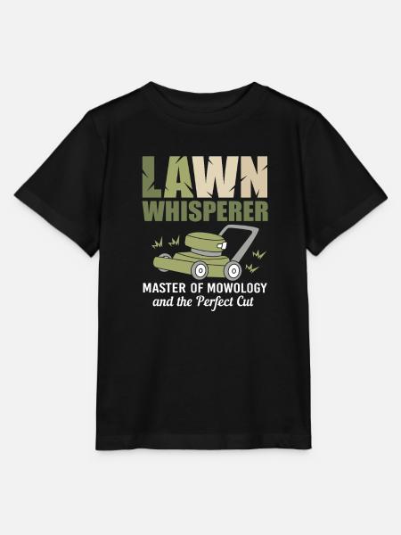 Rasenmäher Rasen (Wiese) - Stanley/Stella Kinder T-Shirt MINI CREATOR - Schwarz