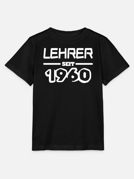 Lehrerin 1960 - Stanley/Stella Kinder T-Shirt MINI CREATOR - Schwarz