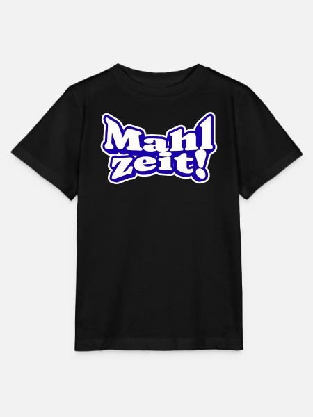 Endlich Mahlzeit! Guten Appetit - Stanley/Stella Kinder T-Shirt MINI CREATOR  - Schwarz