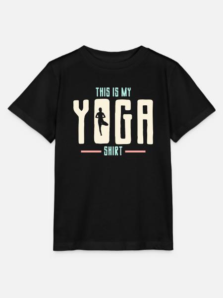 Yoga - Stanley/Stella Kinder T-Shirt MINI CREATOR - Schwarz
