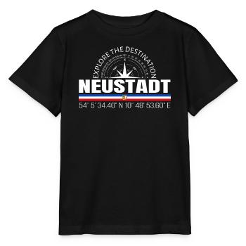 Neustadt - Stanley/Stella Kinder T-Shirt MINI CREATOR  - Schwarz - Vorne - Mikhail (115cm)