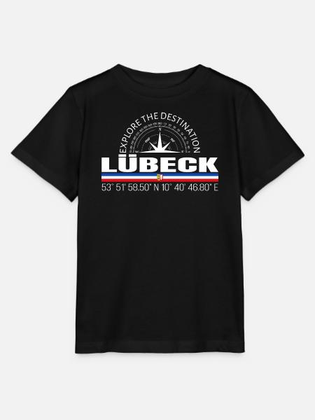 Lübeck - Stanley/Stella Kinder T-Shirt MINI CREATOR - Schwarz