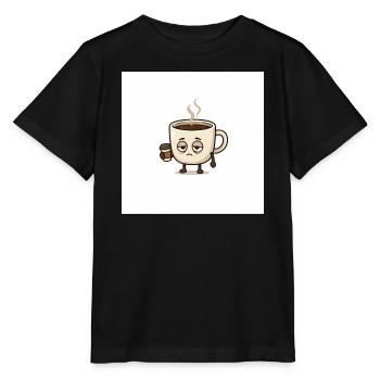 Je suis fatigué - T-shirt bio MINI CREATOR Stanley/Stella Enfant - noir - Devant - Mikhail (115cm)
