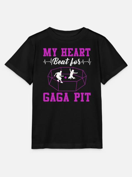 My Heart Beat Arena - Stanley/Stella Kinder T-Shirt MINI CREATOR  - Schwarz