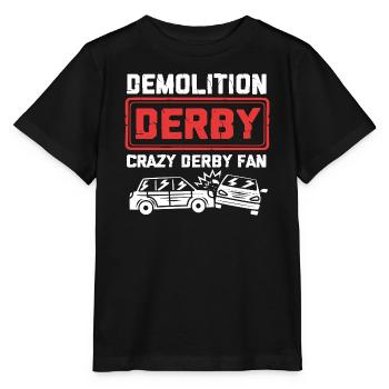 Démolition du derby - T-shirt bio MINI CREATOR Stanley/Stella Enfant - noir - Devant - Mikhail (115cm)