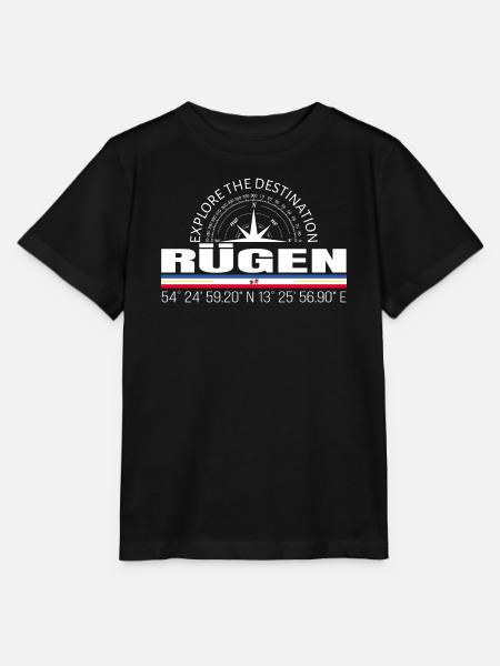Rügen - Stanley/Stella Kinder T-Shirt MINI CREATOR - Schwarz