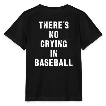 Baseball Motto Bold Tee - Stanley/Stella MINI CREATOR Kids’ T-Shirt - black - Front - Mikhail (115cm)