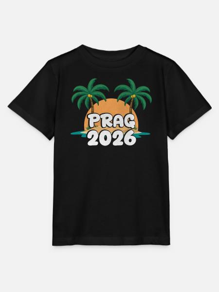 Prag 2026 - Stanley/Stella Kinder T-Shirt MINI CREATOR  - Schwarz