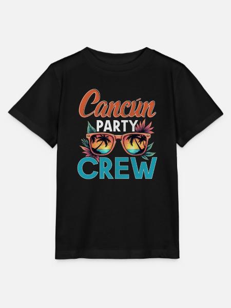 Cancun Crew - Stanley/Stella Kinder T-Shirt MINI CREATOR - Schwarz