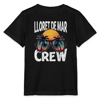 Lloret De Mar Crew - Stanley/Stella Kinder T-Shirt MINI CREATOR  - Schwarz - Vorne - Mikhail (115cm)