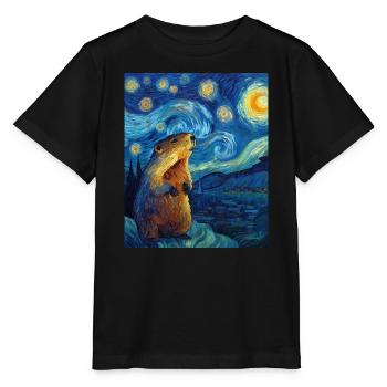 Marmot - Stanley/Stella MINI CREATOR Kids’ T-Shirt - black - Front - Mikhail (115cm)
