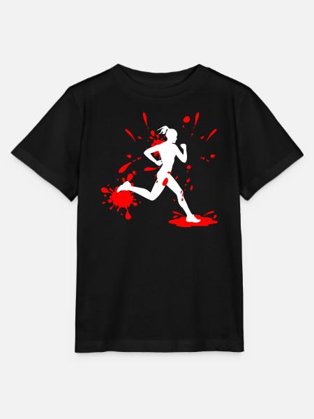 Mud Run Woman – Custom Splash Runner - Stanley/Stella Kinder T-Shirt MINI CREATOR  - Schwarz