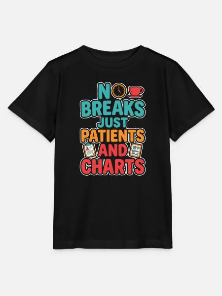 Nachtschicht-krankenschwester, Müde - Stanley/Stella Kinder T-Shirt MINI CREATOR - Schwarz