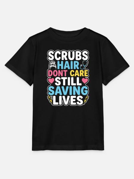 Nachtschicht-krankenschwester, Müde - Stanley/Stella Kinder T-Shirt MINI CREATOR - Schwarz