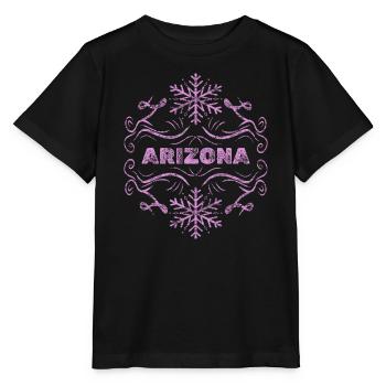 Arizona - T-shirt bio MINI CREATOR Stanley/Stella Enfant - noir - Devant - Mikhail (115cm)