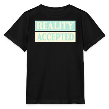 Réalité acceptée - T-shirt bio MINI CREATOR Stanley/Stella Enfant - noir - Devant - Mikhail (115cm)