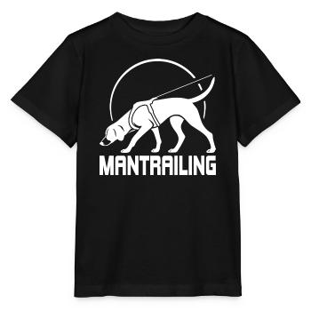 Chien de chasse de chasse Foxhound Chasseurs de sport Saules - T-shirt bio MINI CREATOR Stanley/Stella Enfant - noir - Devant - Mikhail (115cm)