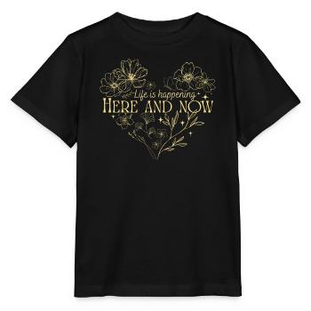 Here and Now - Stanley/Stella MINI CREATOR Kids’ T-Shirt - black - Front - Mikhail (115cm)