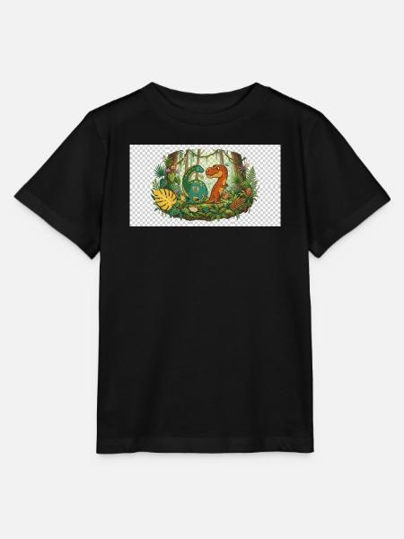 Six Seven - Stanley/Stella Kinder T-Shirt MINI CREATOR - Schwarz