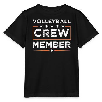 Équipe de volley-ball - T-shirt bio MINI CREATOR Stanley/Stella Enfant - noir - Devant - Mikhail (115cm)