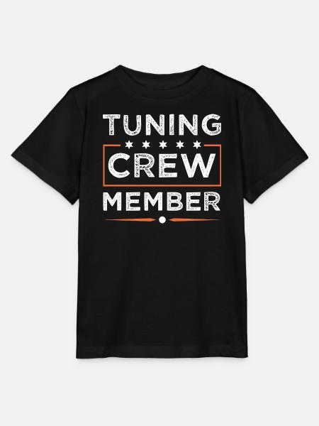Tuning Crew - Stanley/Stella Kinder T-Shirt MINI CREATOR - Schwarz