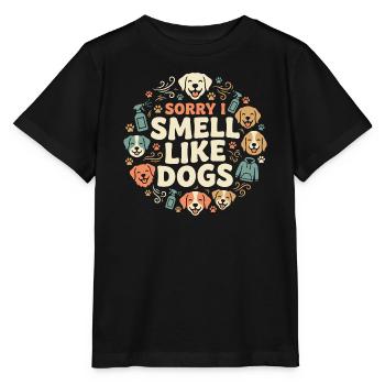 Technicien en chenil, assistant en chenil, soins aux animaux - T-shirt bio MINI CREATOR Stanley/Stella Enfant - noir - Devant - Mikhail (115cm)
