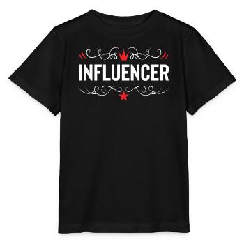 Influencer profession - Stanley/Stella MINI CREATOR Kids’ T-Shirt - black - Front - Mikhail (115cm)