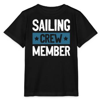 Équipage de navigation - T-shirt bio MINI CREATOR Stanley/Stella Enfant - noir - Devant - Mikhail (115cm)
