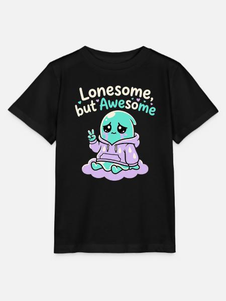 Lonesome Ghost - Stanley/Stella Kinder T-Shirt MINI CREATOR  - Schwarz