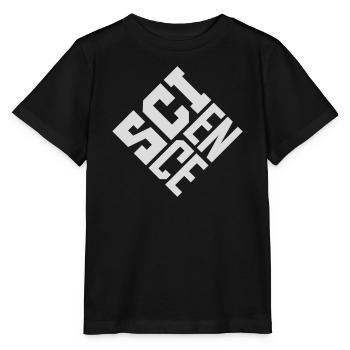 Déclaration scientifique : Déclaration sur l’éducation des nerds - T-shirt bio MINI CREATOR Stanley/Stella Enfant - noir - Devant - Mikhail (115cm)