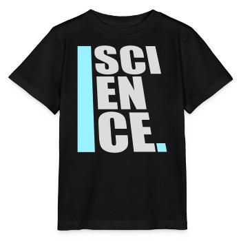 Déclaration scientifique : Déclaration sur l’éducation des nerds - T-shirt bio MINI CREATOR Stanley/Stella Enfant - noir - Devant - Mikhail (115cm)
